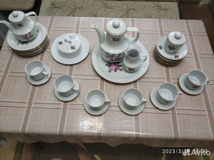 Фарфоровая посуда из ГДР