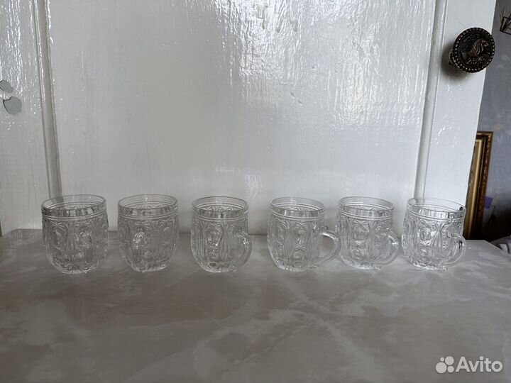 Хрустальные бокалы СССР