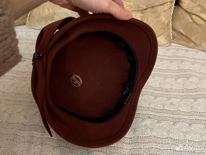 Шляпа фетровая женская