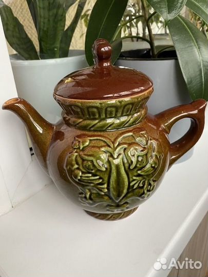 Чайник глиняный СССР