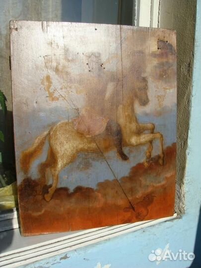 Икона св Архангел Михаил изгоняет денницу с неба