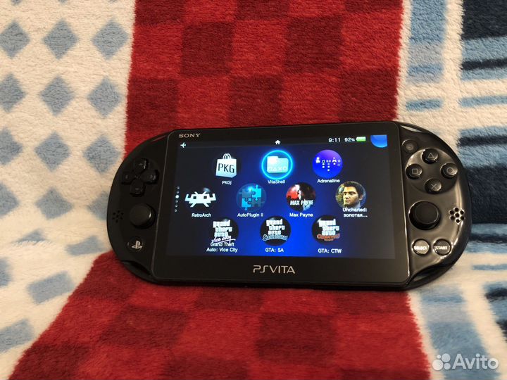 Прошитая PS Vita Slim 2008 + 128Gb Samsung