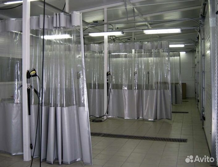 Шторы пвх прозрачные Шторы для автомойки