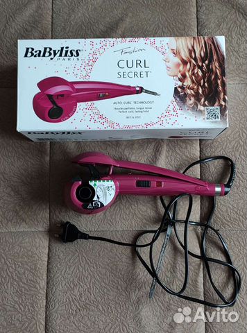 Щипцы для завивки волос babyliss