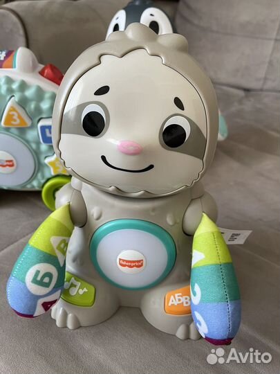 Fisher-price Linkimals пингвин, ежик, ленивец