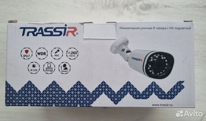 Камера видеонаблюдения trassir TR-D2121IR3 V4