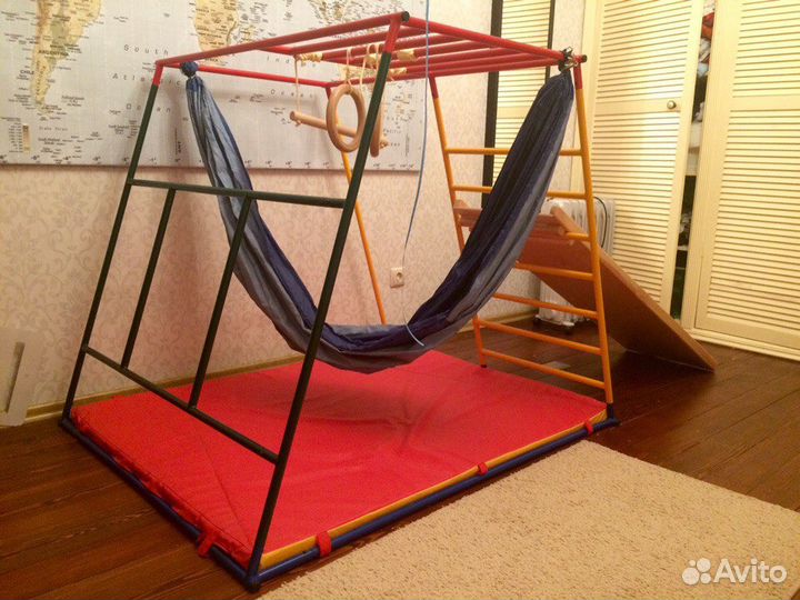 Детский спорт комплекс Ранний старт люкс с допол