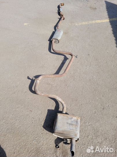 Глушитель в сборе на Ford Mondeo 4