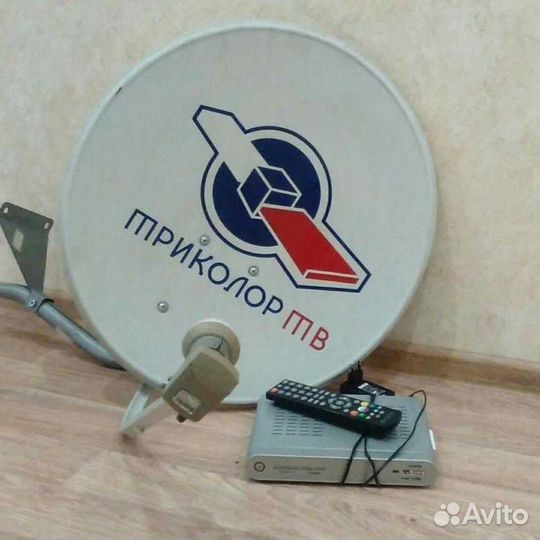 Тарелка триколор