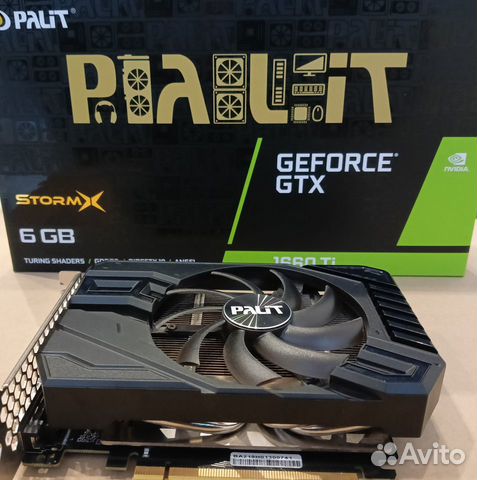 Видеокарта Palit GTX 1660 ti (Nvidia)