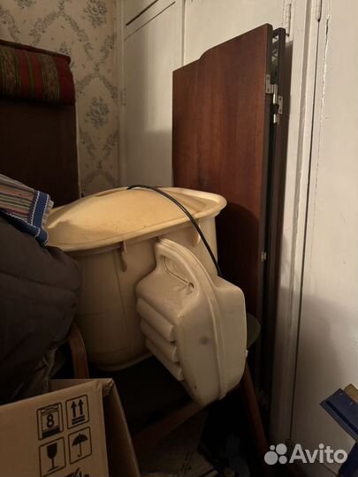 Мебель, стиральная машинка малютка