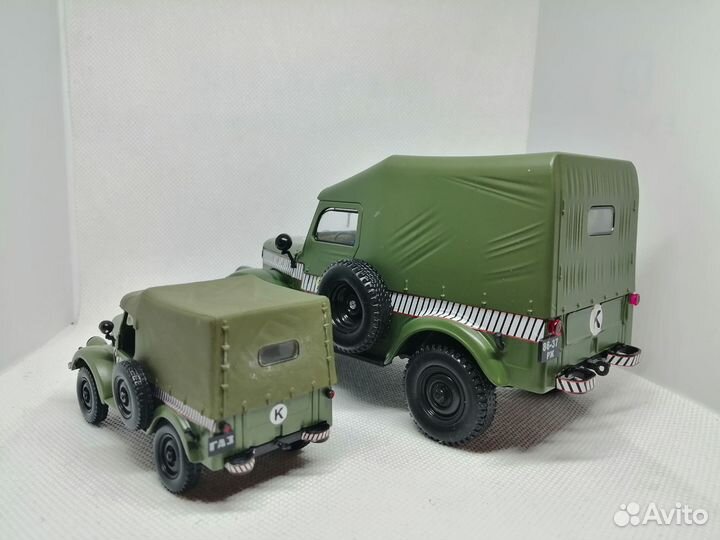 Модель газ-69 «Комендатура» в масштабе 1:24