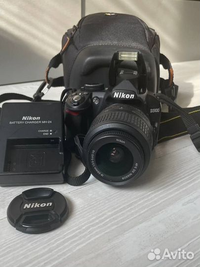 Зеркальный фотоаппарат nikon d3100