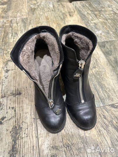 Ботинки женские зимние натуральная кожа и мех