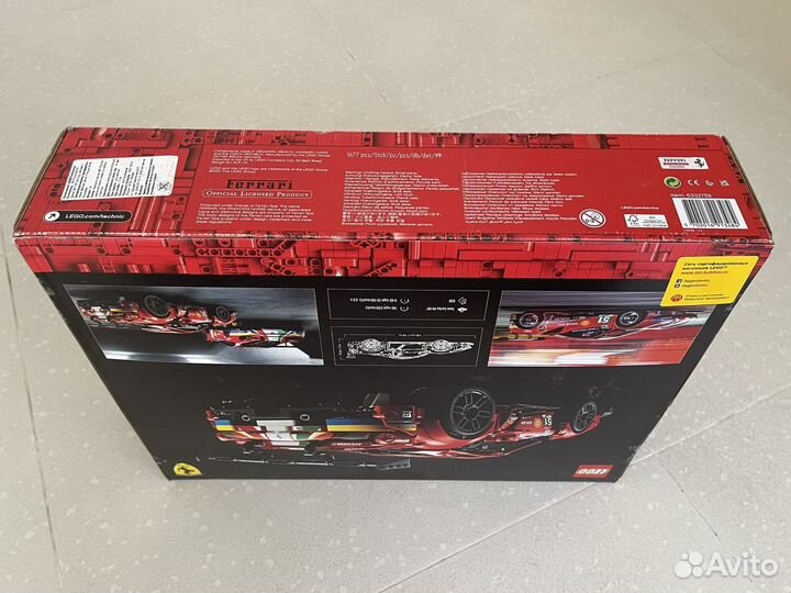 Lego technic новый ferrari 488 GTE