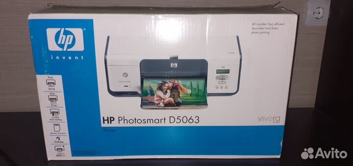 Принтер струйный HP PhotoSmart D5063