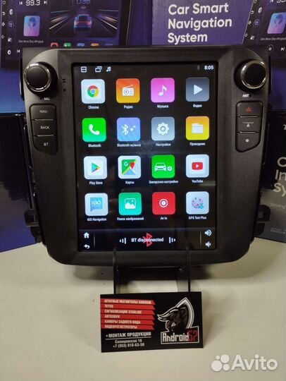 Магнитола android Tesla Mitsubishi Outlander