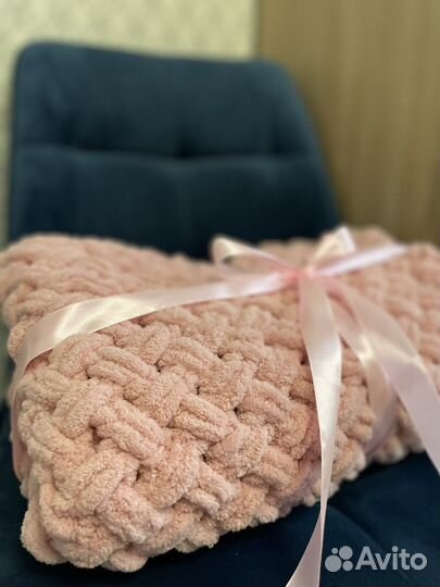 Плед ручной работы