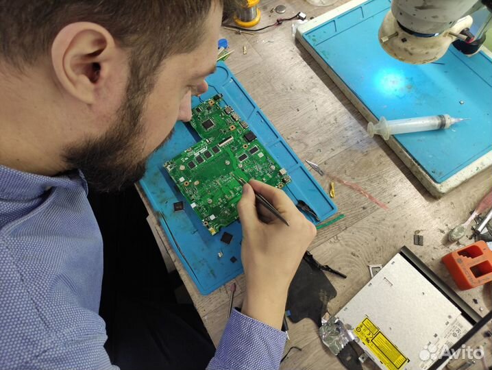 Ремонт компьютеров Ремонт ноутбуков Игр. приставок