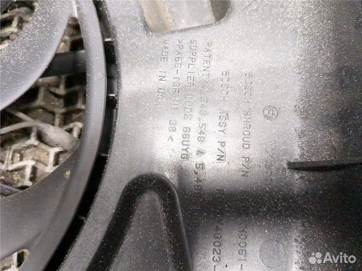 Вентилятор радиатора Chevrolet Equinox, 2005