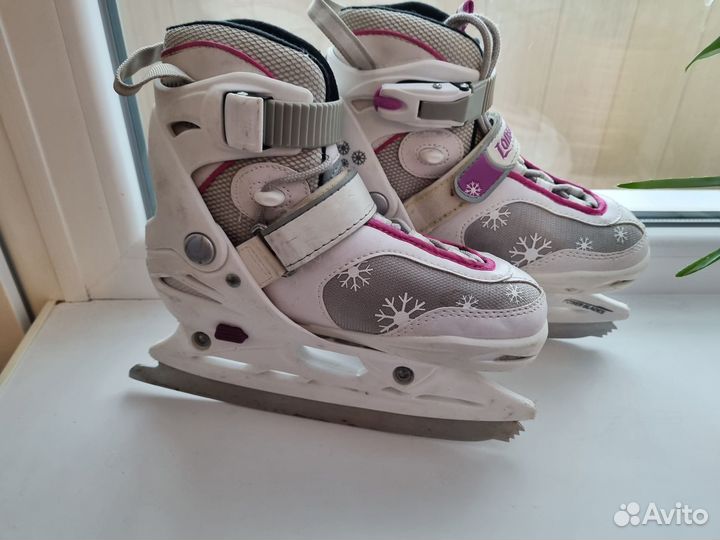 Коньки детские размер регулируемый 29-33