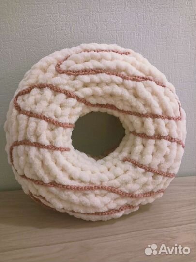 Подушка-пончик интерьерная (декоративная)