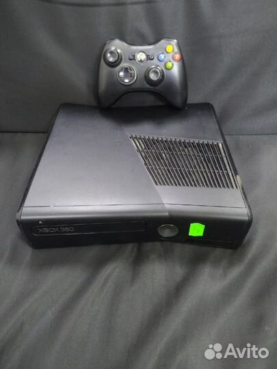 Xbox360 slim 250 gb freeboot 10игр