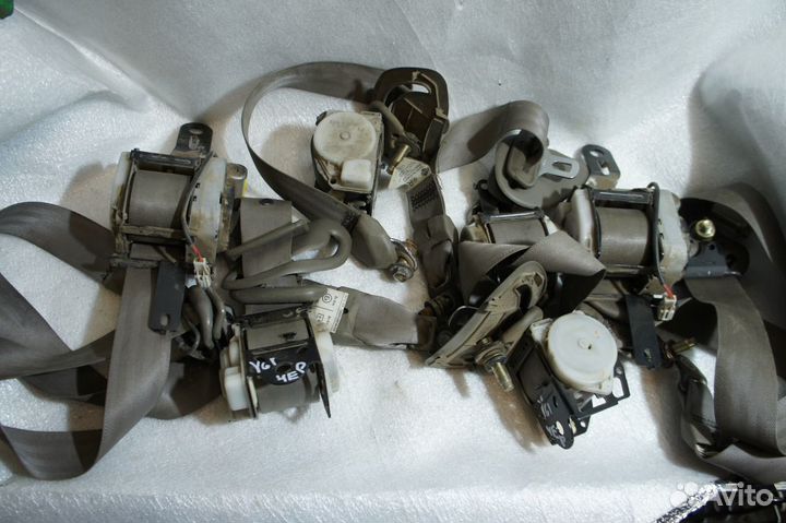 Nissan Patrol Y61 ремни безопасности