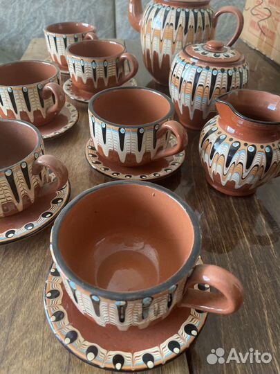 Сервиз чайный керамика