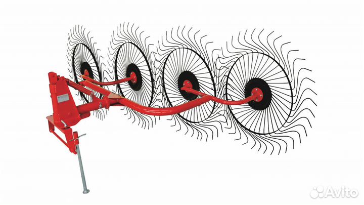 Грабли, ворошилки, валкователи Кормилец ГВК-4, 2023