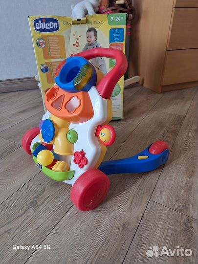 Ходунки каталка chicco