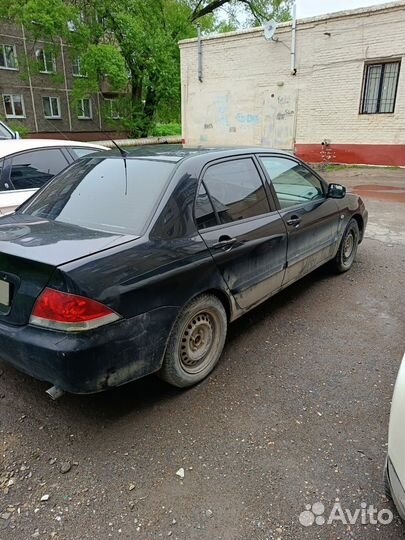 Mitsubishi Lancer 1.6 МТ, 2005, битый, 384 370 км