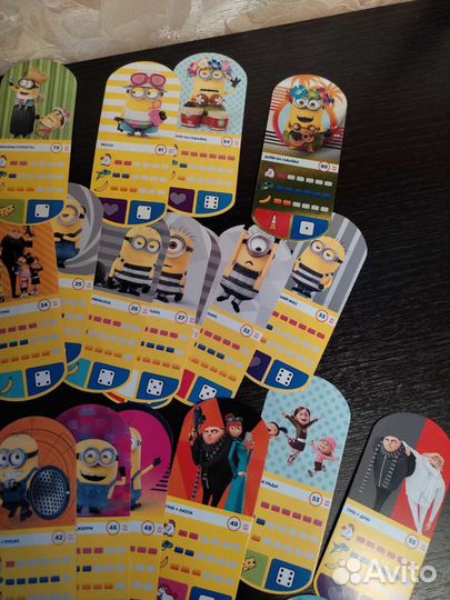 Карточки,закладки миньоны 