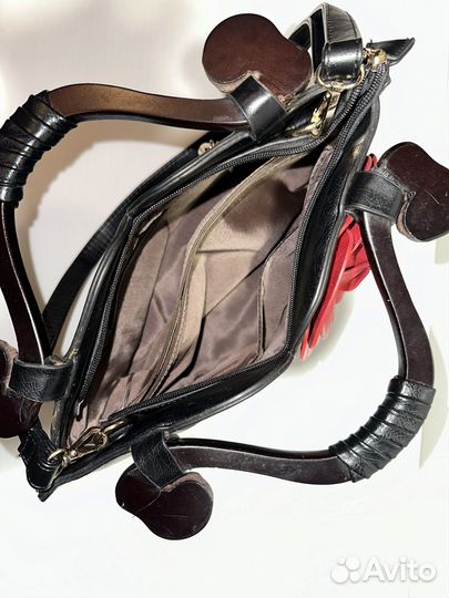 Сумка натуральная кожа с ручками
