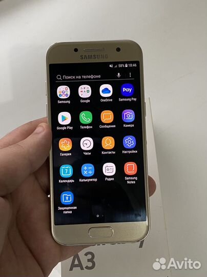 Samsung Galaxy A3 (2017) SM-A320F/DS, 2/16 ГБ
