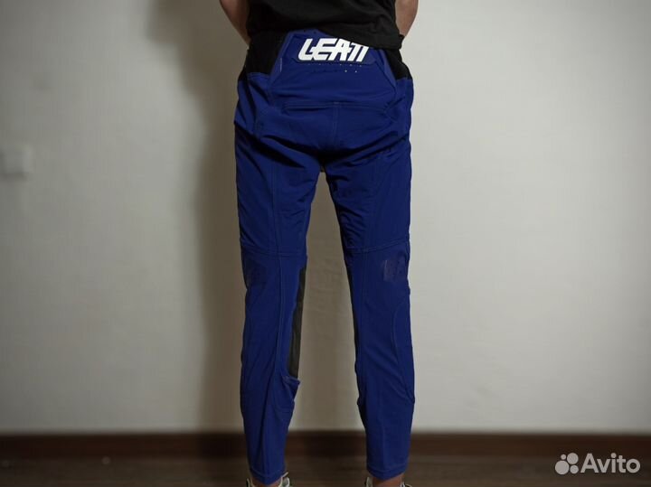 Мотоштаны Leatt Moto 5.5 I.K.S Pant Сине-красный