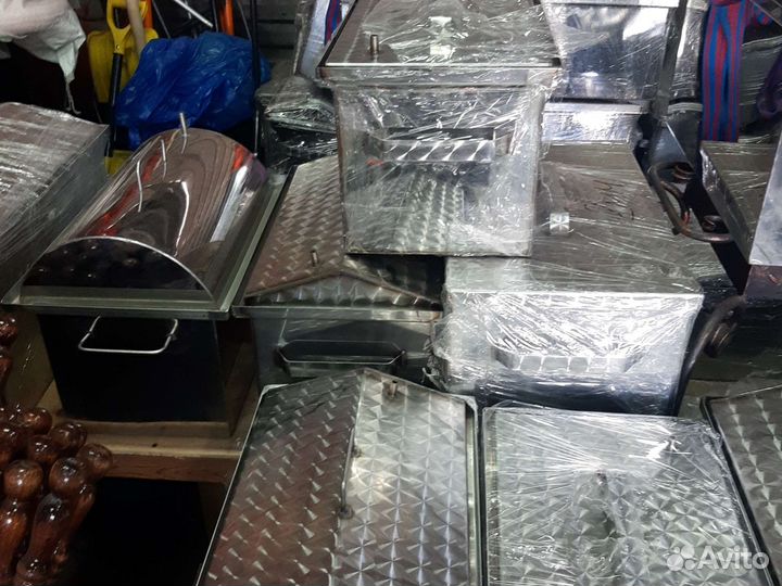 Коптилня горячего копчения