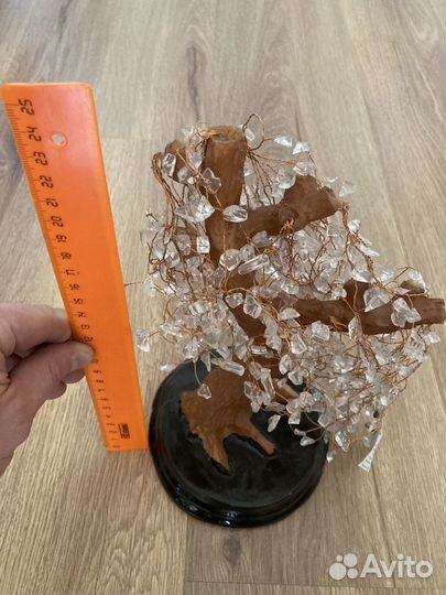 Дерево счастья из хрусталя