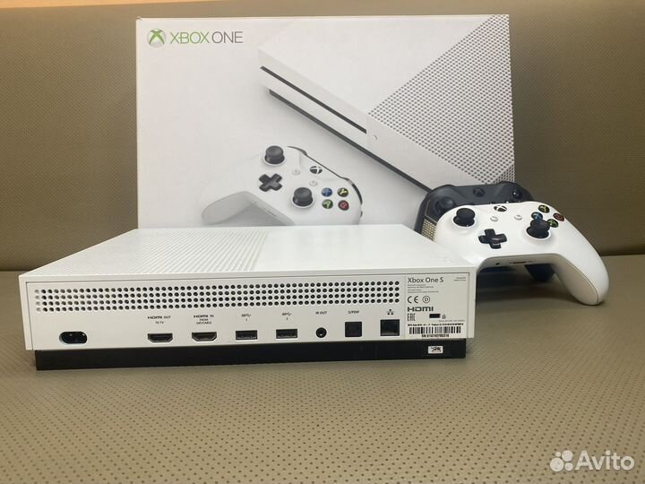 Xbox one s 1tb +игры