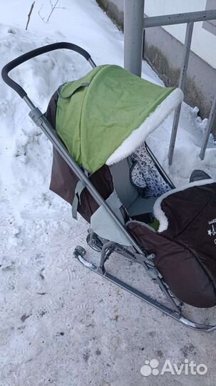 Санки коляска