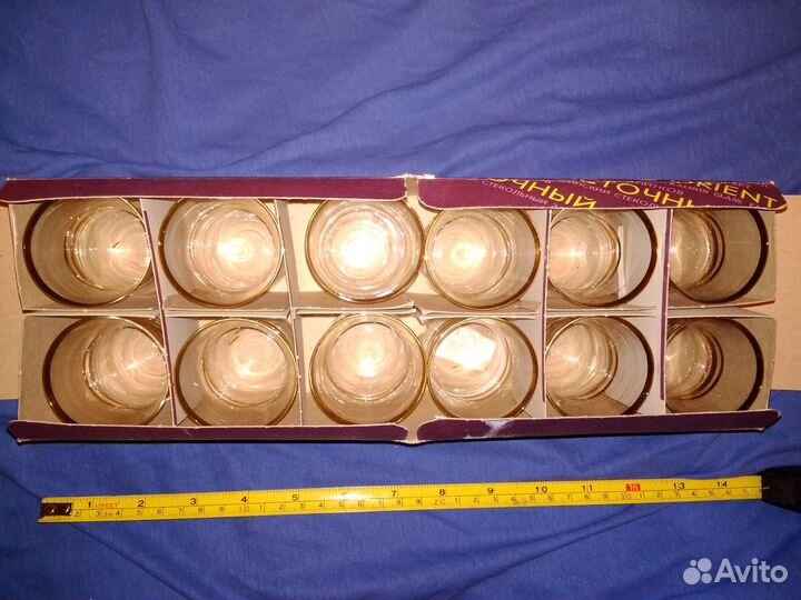 Рюмки СССР комплект 12 штук