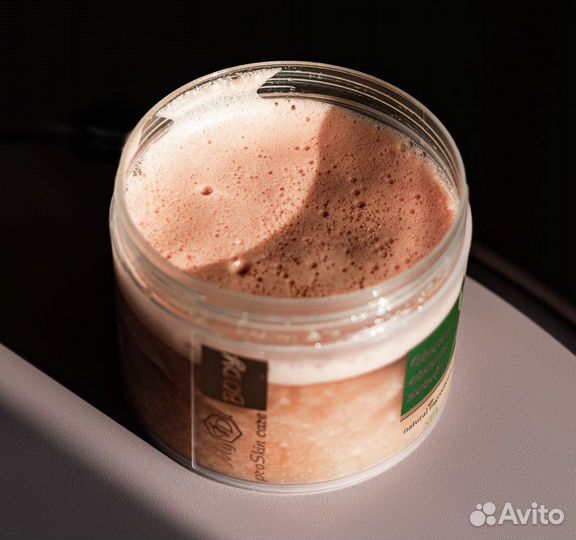 Крем медовый, скраб