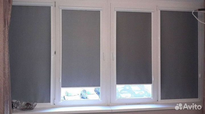 Рулонные шторы на любые окна и балконы