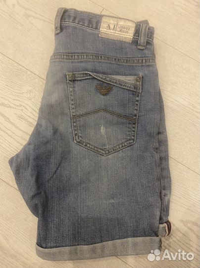 Джинсовые шорты для девочки 154