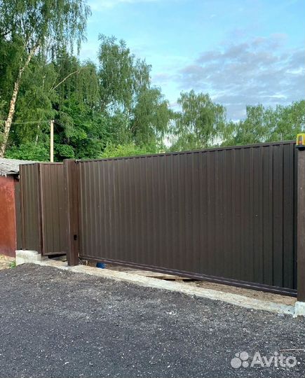 Откатные ворота