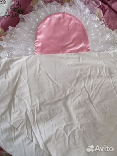 Конверт на выписку для девочки осень