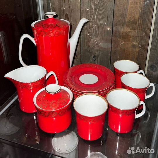 Польский кофейный сервиз