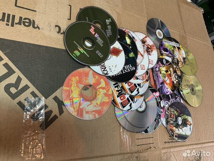 Диски сd и DVD б/у