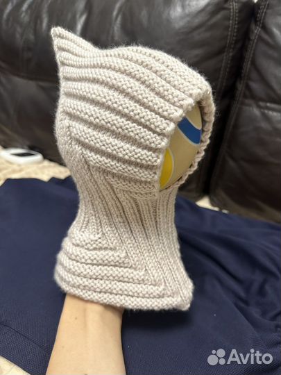 Шапка детская, эльф, шапка шлем, осенняя, зимняя