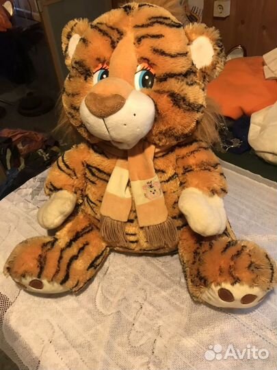 Мягкая игрушка, тигр. 50 см